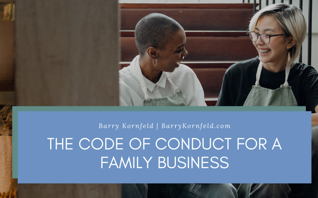 The Code of Conduct for a Family Business