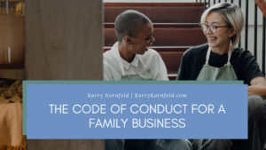 The Code Of Conduct For A Family Business